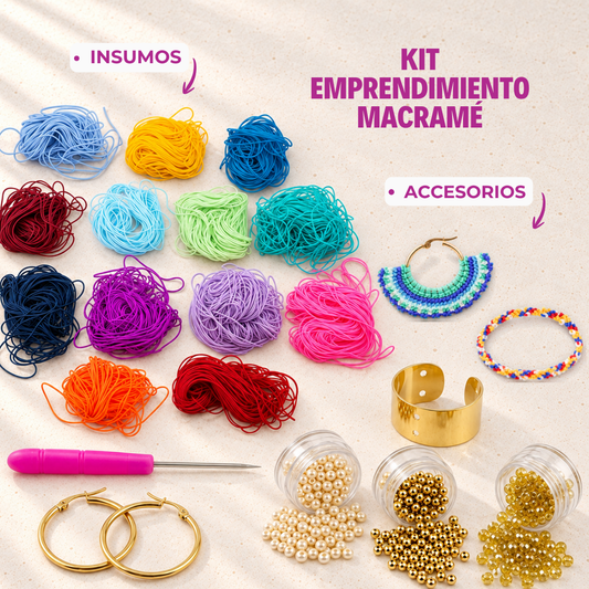 Kit Emprendimiento Macramé