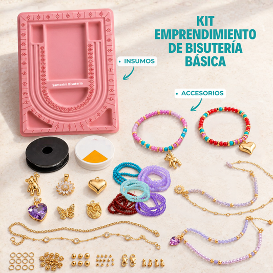 Kit Emprendimiento De Bisutería Básica