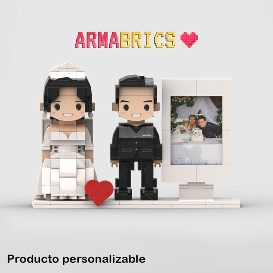 Armabrics Matrimonio + Foto + Base y Envío Gratis