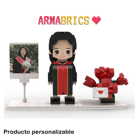 Armabrics X 1 Persona Graduación + Foto + Base y Envío Gratis