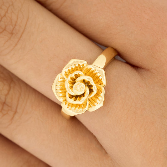 Anillo B #61 Rodinado