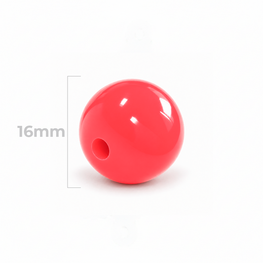 Bola Abaco 16mm Frambuesa