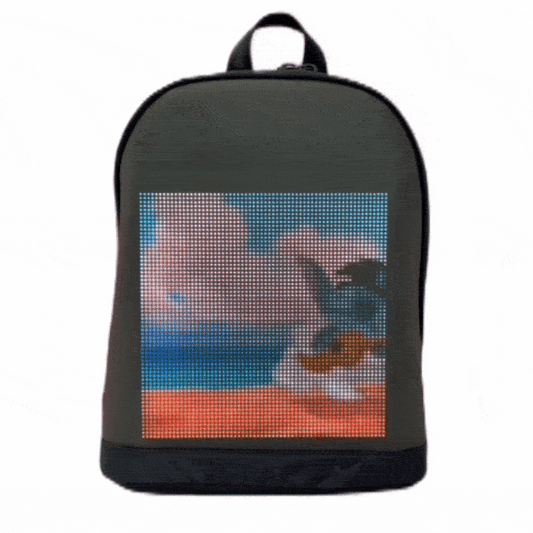 Bolso Pequeño Pantalla led Negro