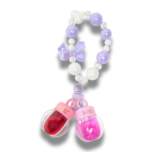 Llavero Lila Gloss + Tinta