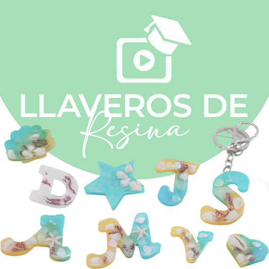 Curso Virtual De Llaveros De Resina