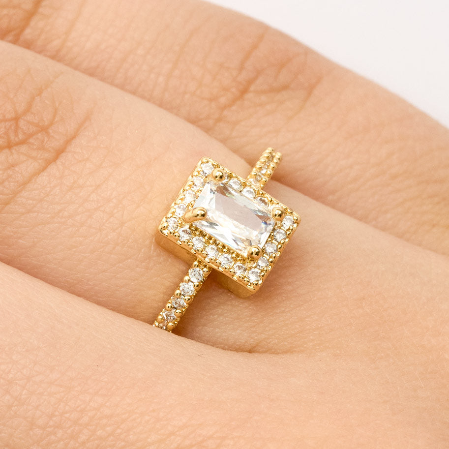 Anillo D #13 Ajustable Rodinado Anillo D #13 Ajustable Rodinado