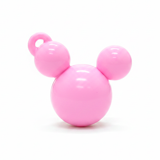 Dije Acrilico Mickey 1 Tono Rosado