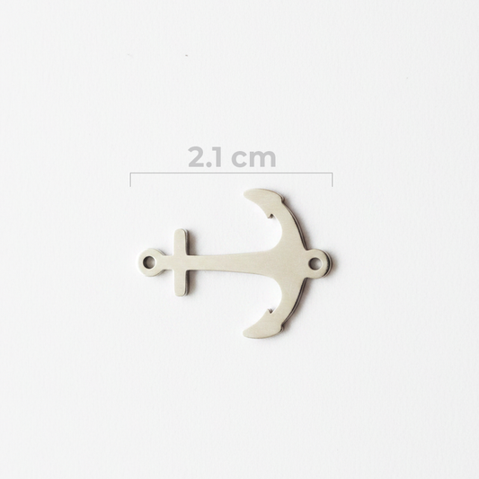 Dije Ancla Sencillo Acero