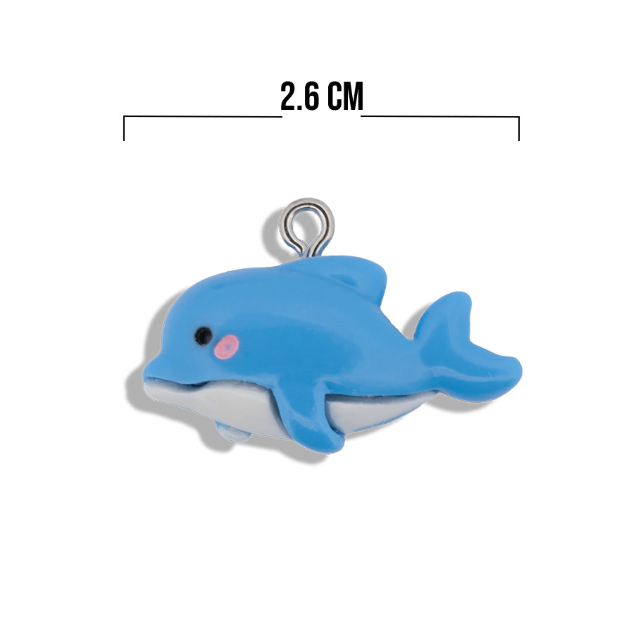 Dije Delfín Mar Acrílico Dije Delfín Mar Acrílico