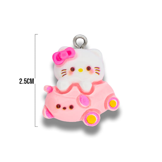 Dije Móvil Hello Kitty 2 Acrílico