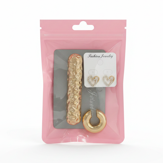 Kit Ponny Cuff + Topos+ Ear Cuff Dorado