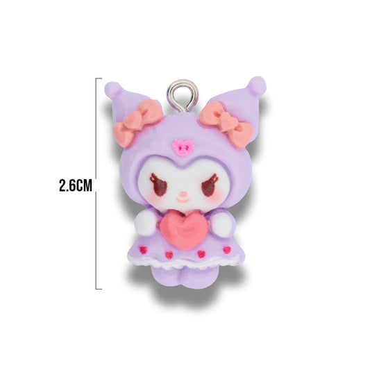 Dije Kuromi Coquette Acrilico