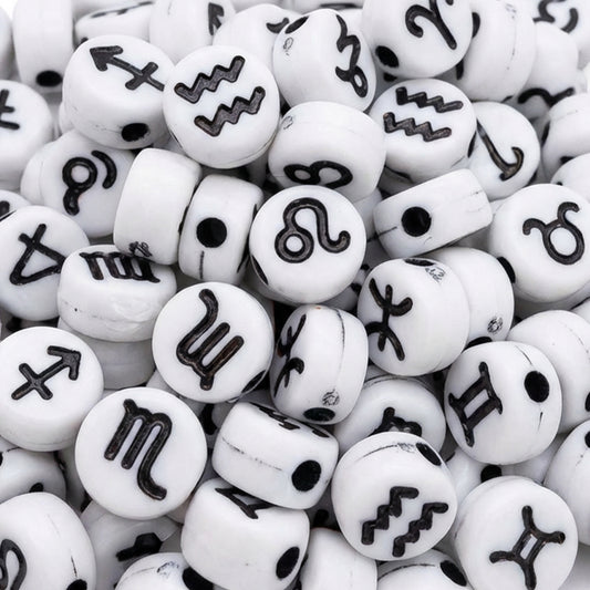 Letras Acrilicas Blanca Signos Zodiacales