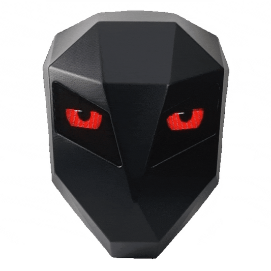 Maleta Grande Led Ojos Negros