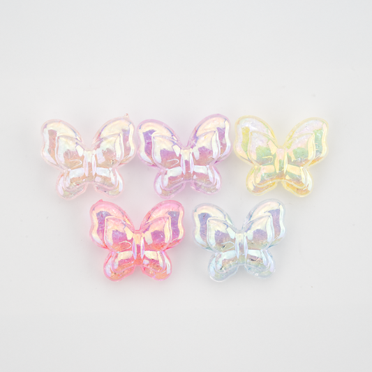 Moño Pasador Acrílico Perlado Surtido x Unidad