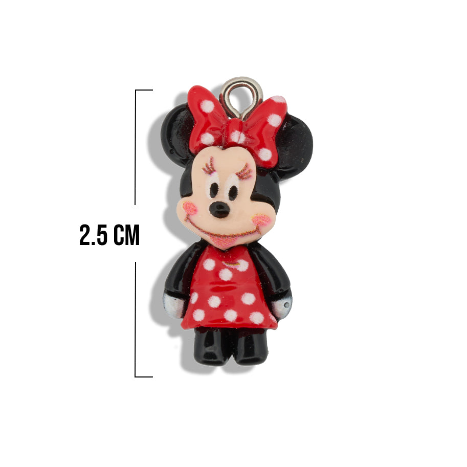 Dije Minnie Mouse Acrílico Dije Minnie Mouse Acrílico