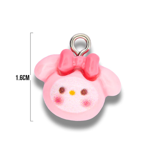 Dije My Melody Carita Mini Acrilico