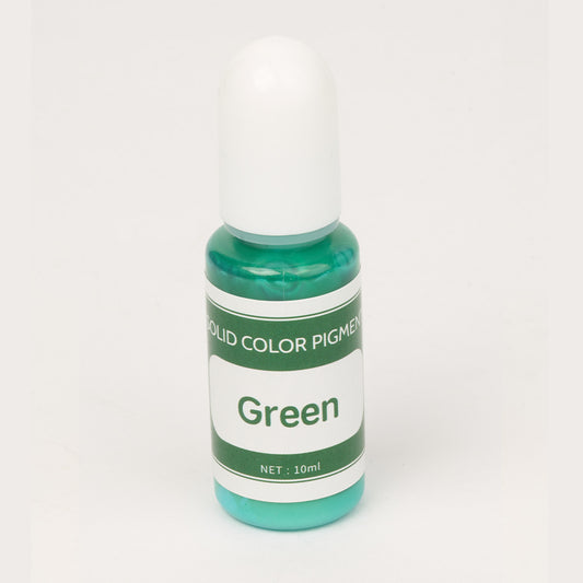 Pigmento Liquido Verde x 10 Ml Para Resina