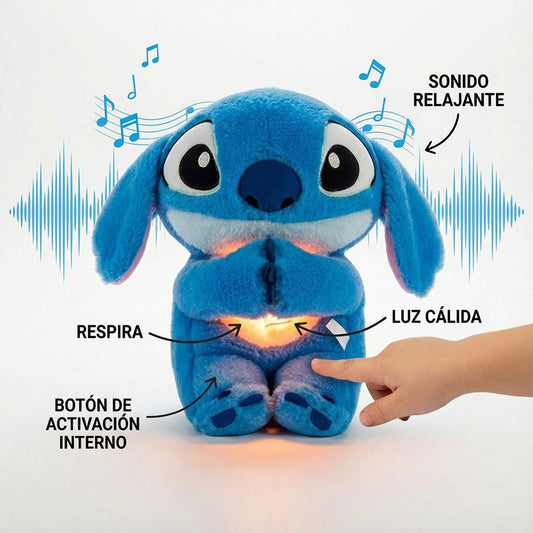 Peluche de Stitch que respira para relajar