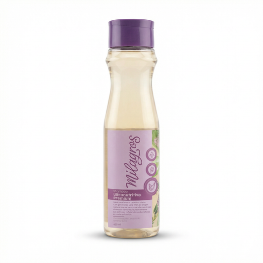 Shampoo Ultra Nutritivo Premium Milagros x 450ml