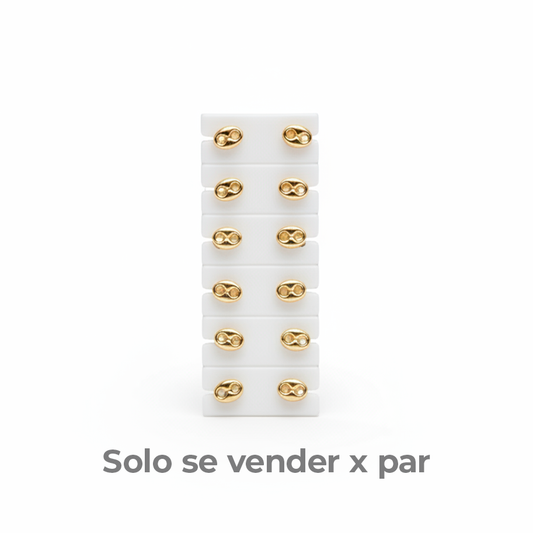 Topos GC Oro Laminado x par