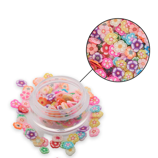 Mini Fimo 01 Para Resina/Uñas + Envase Acrílico