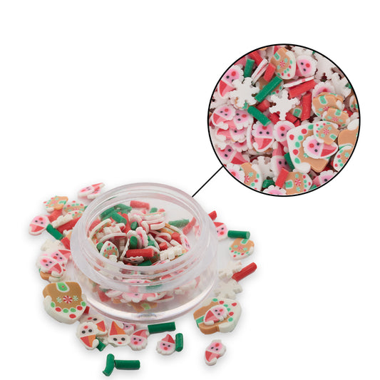 Mini Fimo 02 Para Resina/Uñas + Envase Acrílico