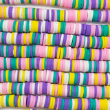 Sarta de Fimo #4 / Multicolor Pastel / 18 Sarta de Fimo #4 / Multicolor Pastel / 18