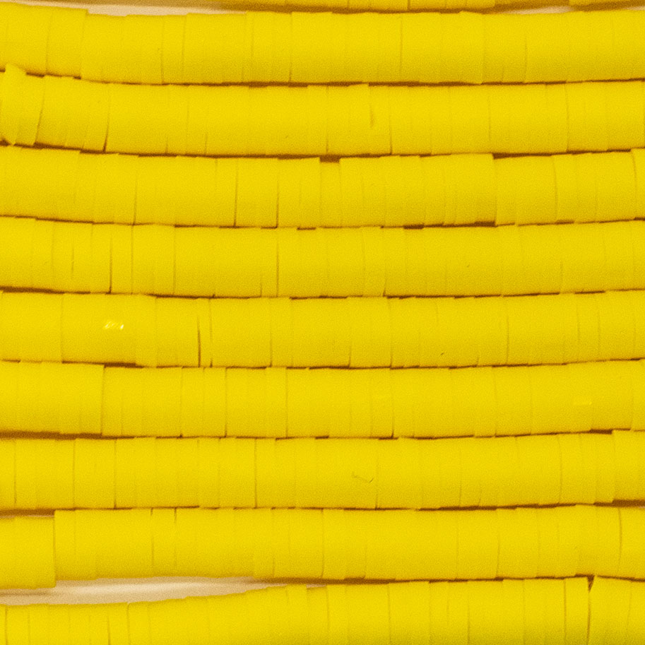 Sarta de Fimo #4 / Amarillo / 5 Sarta de Fimo #4 / Amarillo / 5