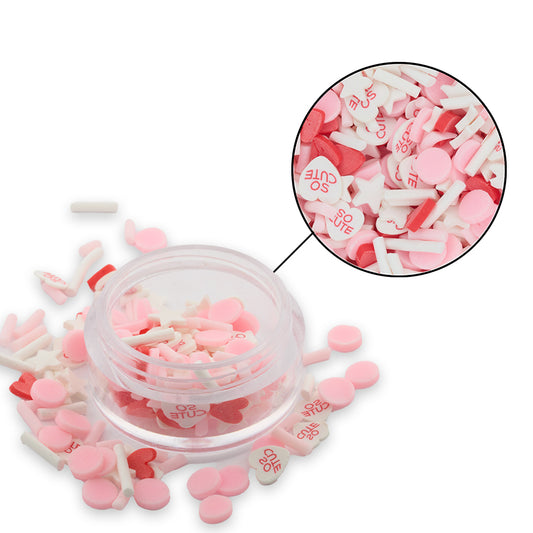 Mini Fimo 05 Para Resina/Uñas + Envase Acrílico
