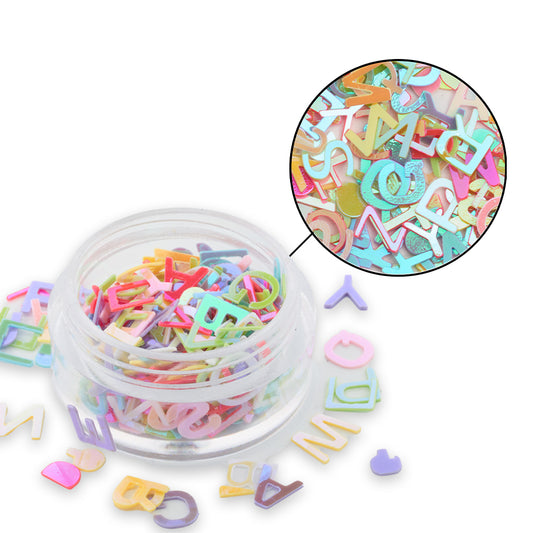Glitter 25 Para Resina/Uñas + Envase Acrílico