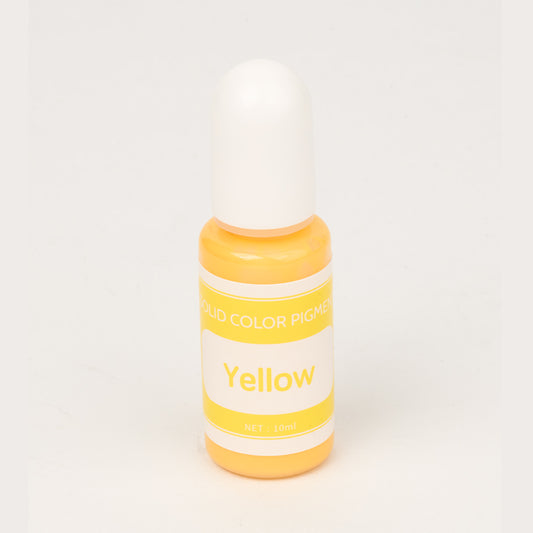 Pigmento Liquido Amarillo x 10 Ml Para Resina