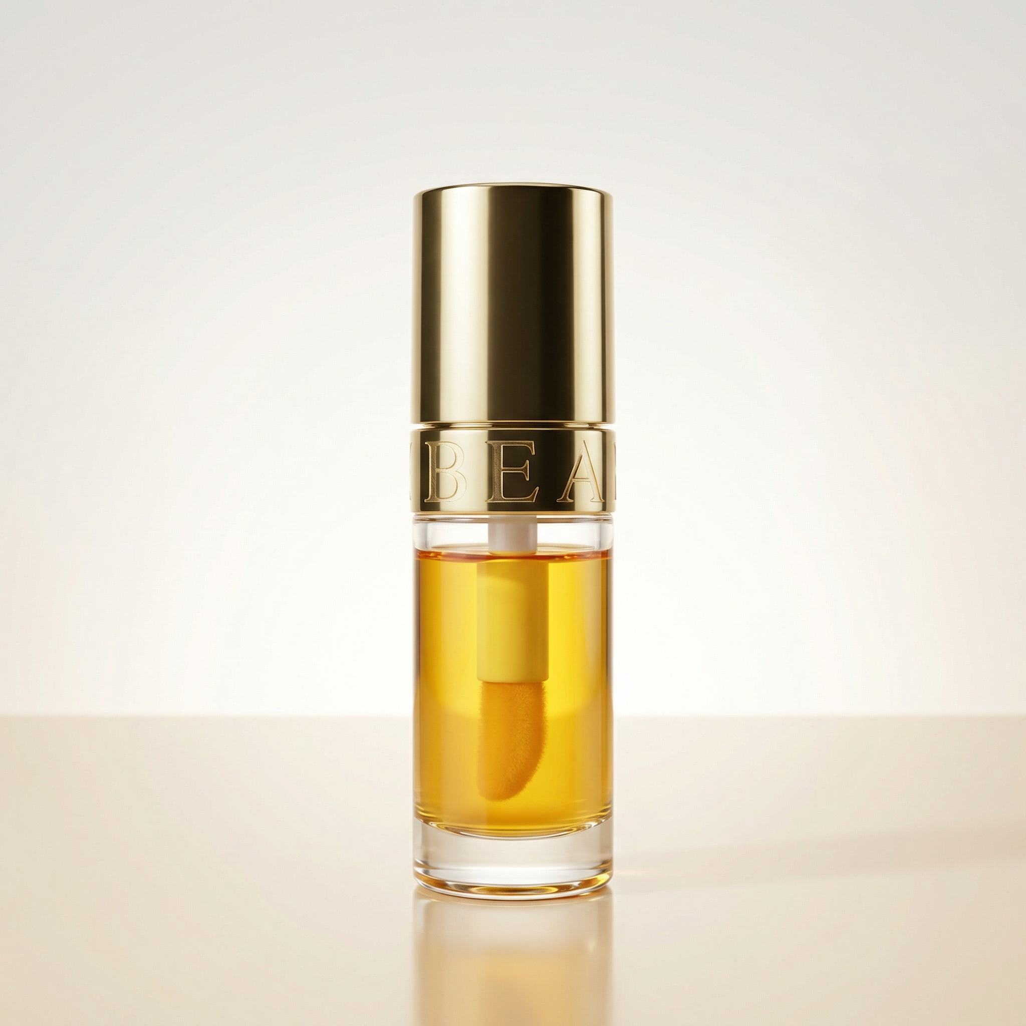 Lip Gloss Con Color - Aplicador Grueso Gege Bear (Amarillo)