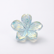 Flor Acrílica Para Ensamblar Azul Boreal