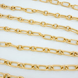 Cadena Eslabón Grande En Aluminio x Metro