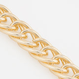 Cadena Entrelazada En Aluminio x Metro