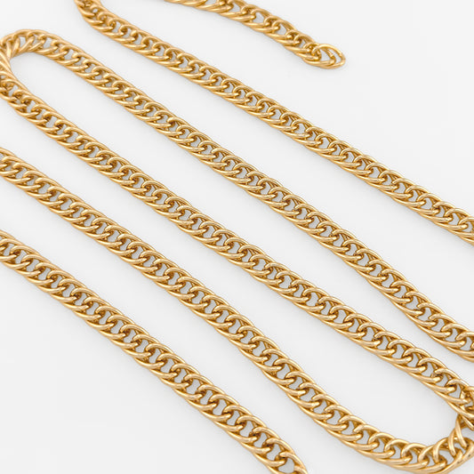 Cadena Entrelazada En Aluminio x Metro