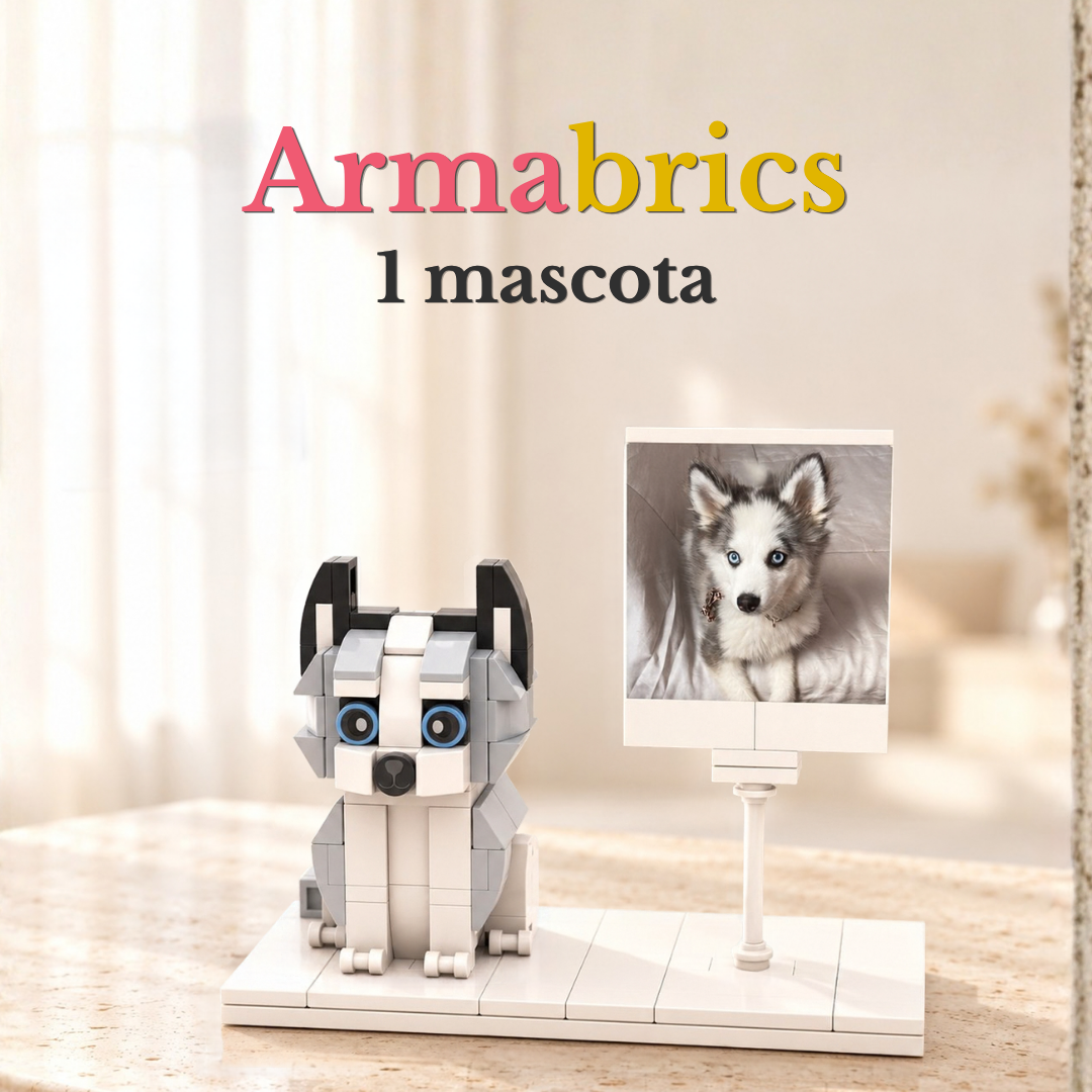 Armabrics 1 Mascota + Foto + Base y Envío Gratis