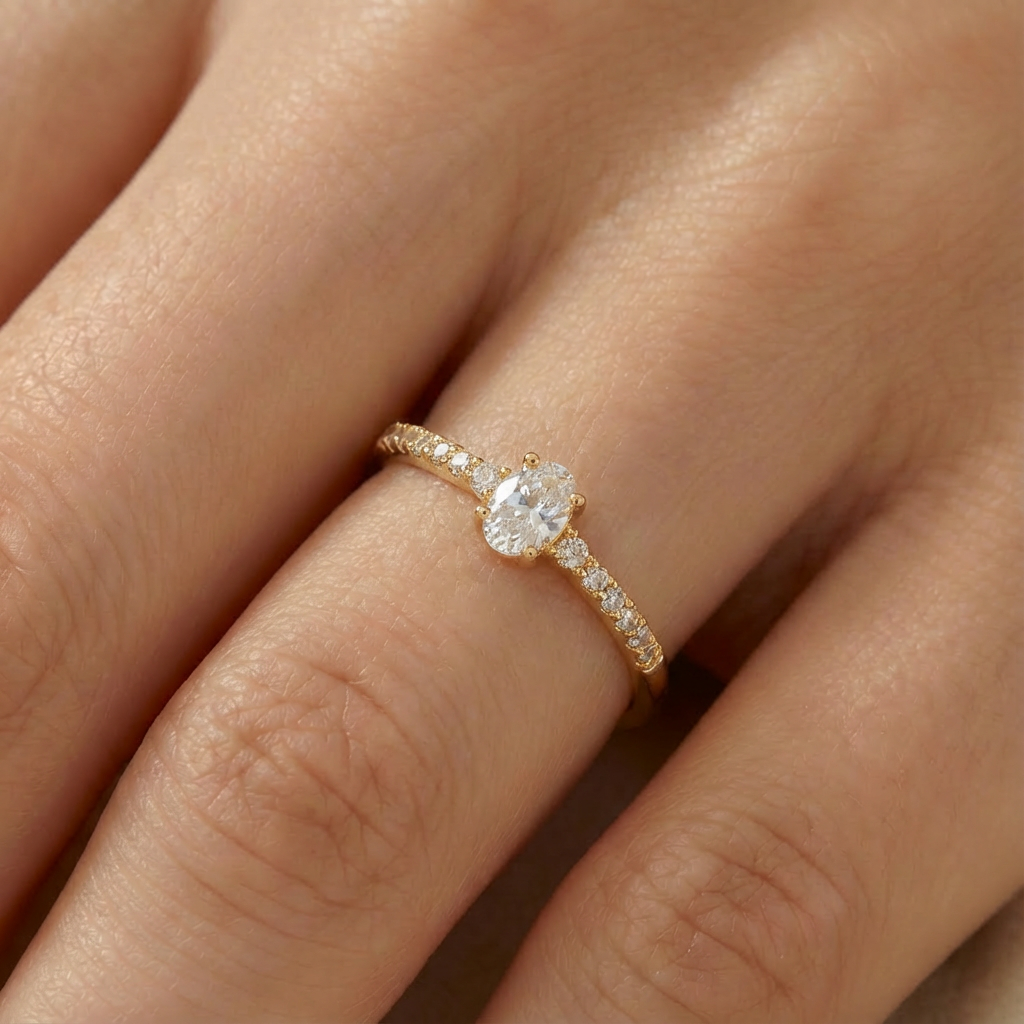 Anillo B #64 Rodinado