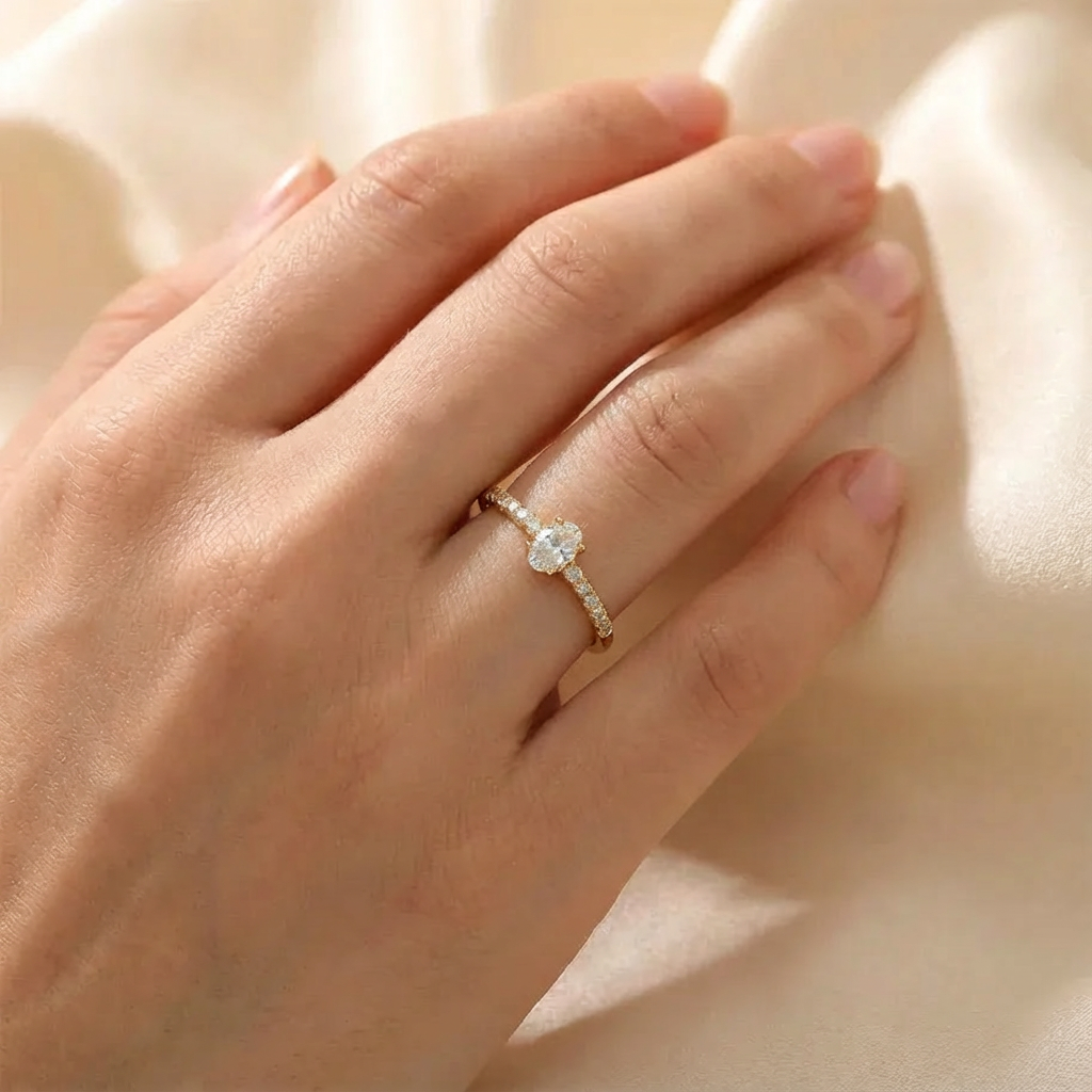 Anillo B #64 Rodinado