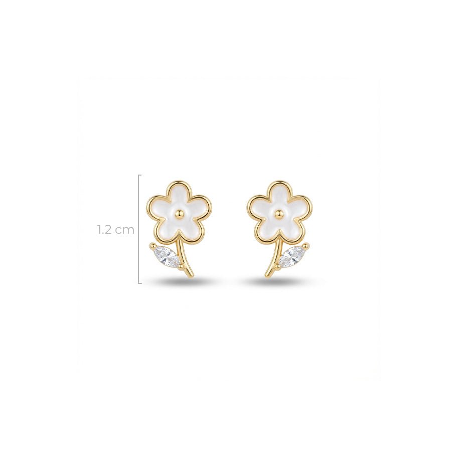 Topos 195 Flor Nacarada Tallo X Par Rodinados