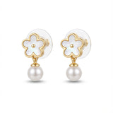 Topos 197 Flor Nacarada Perla X Par Rodinados