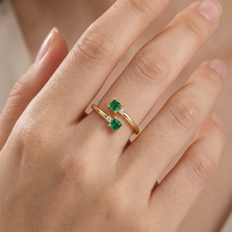 Anillo B #67 Rodinado