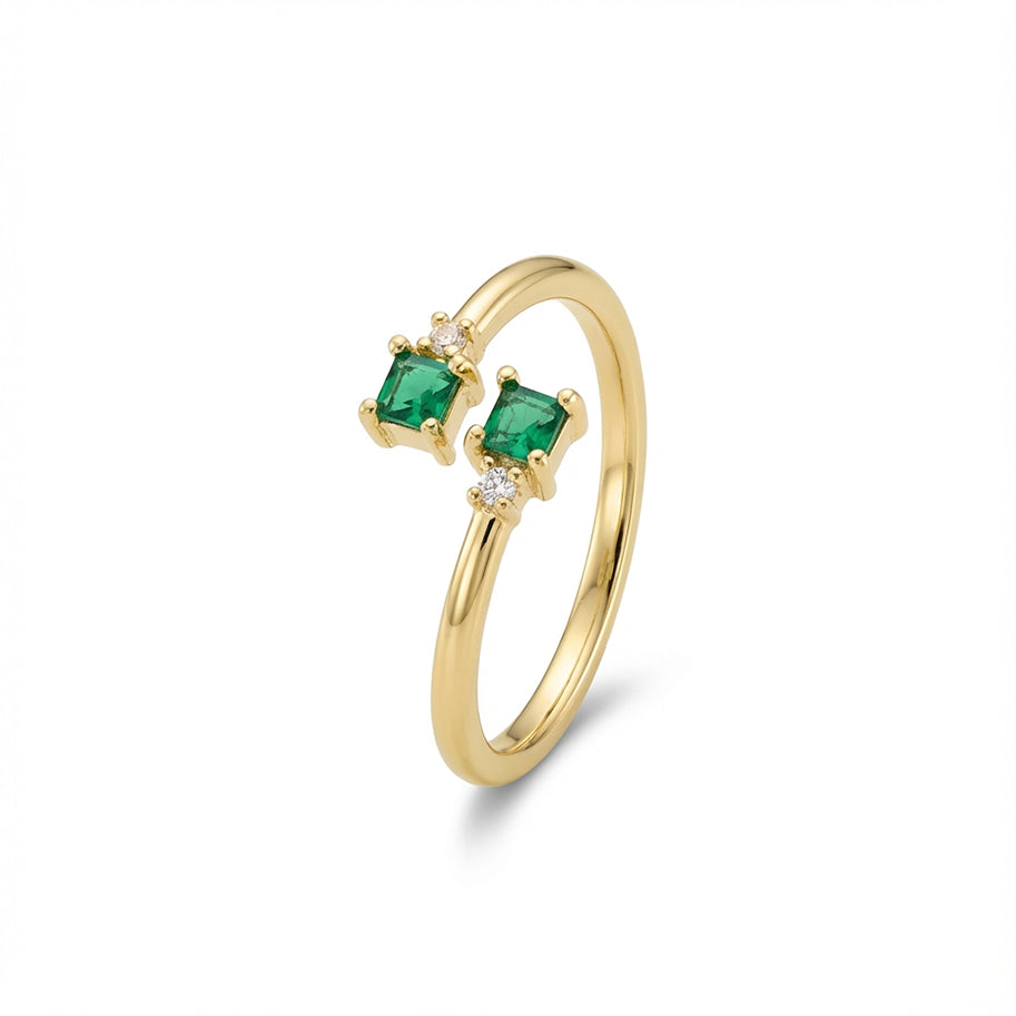 Anillo B #67 Rodinado