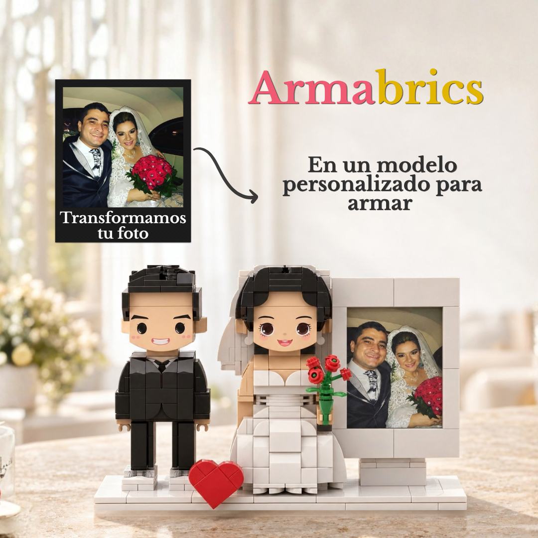 Armabrics Matrimonio + Foto + Base y Envío Gratis