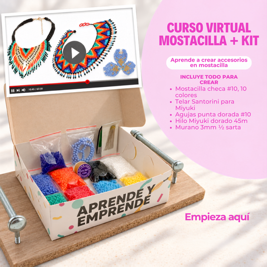 Kit Mostacilla + Curso Virtual Gratis