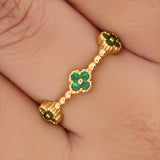 Anillo C #50 Rodinado