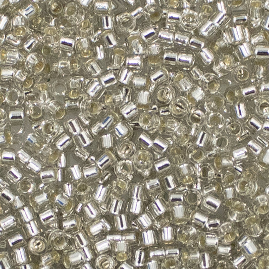 Miyuki Silver Lined Grey Mist / 10gr / DB-1211