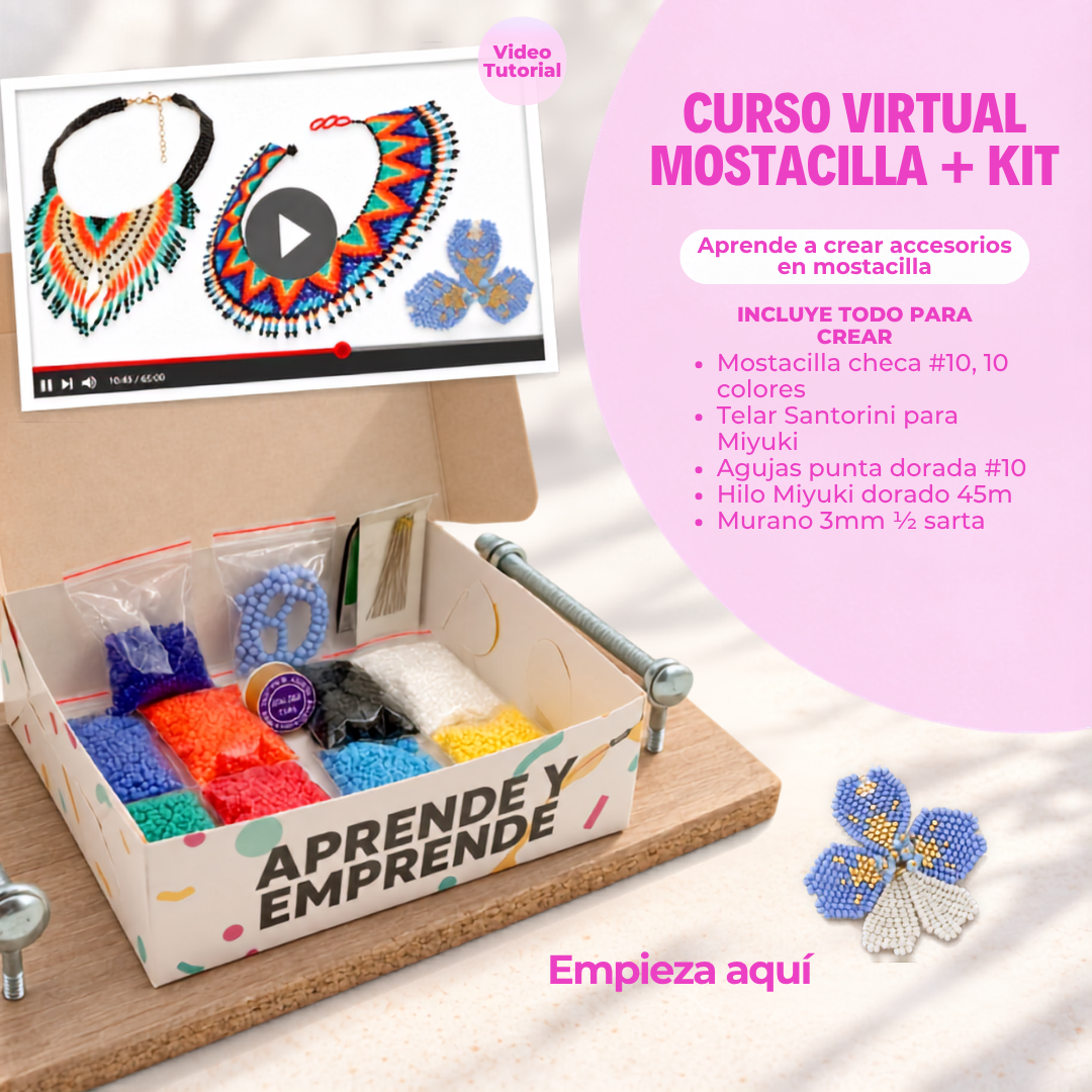 Kit Mostacilla + Curso Virtual Gratis