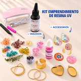 Kit De Resina UV + Curso Virtual Gratis